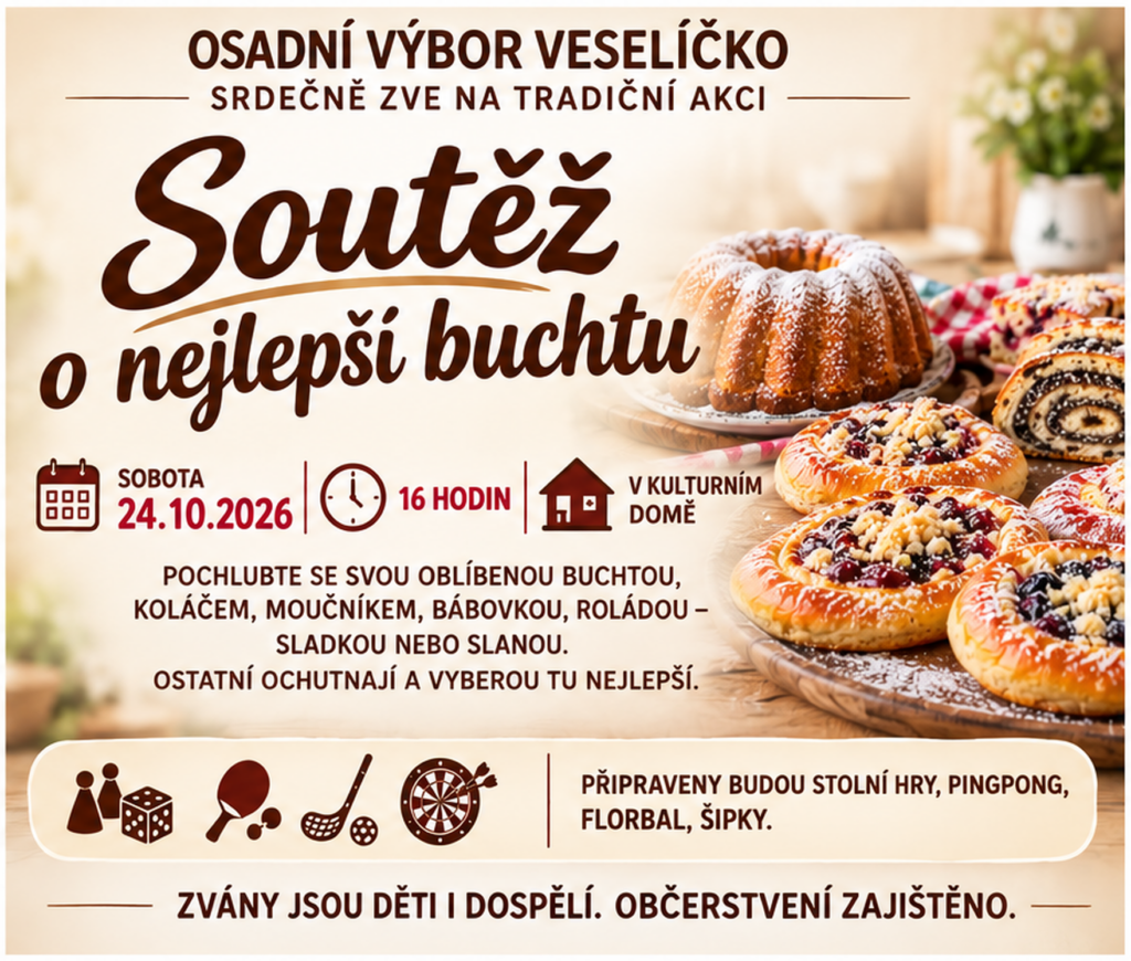 Soutěž o nejlepší buchtu
